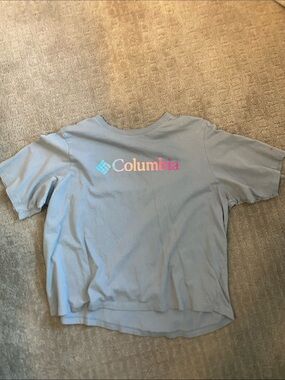 Columbia cropped t-shirt